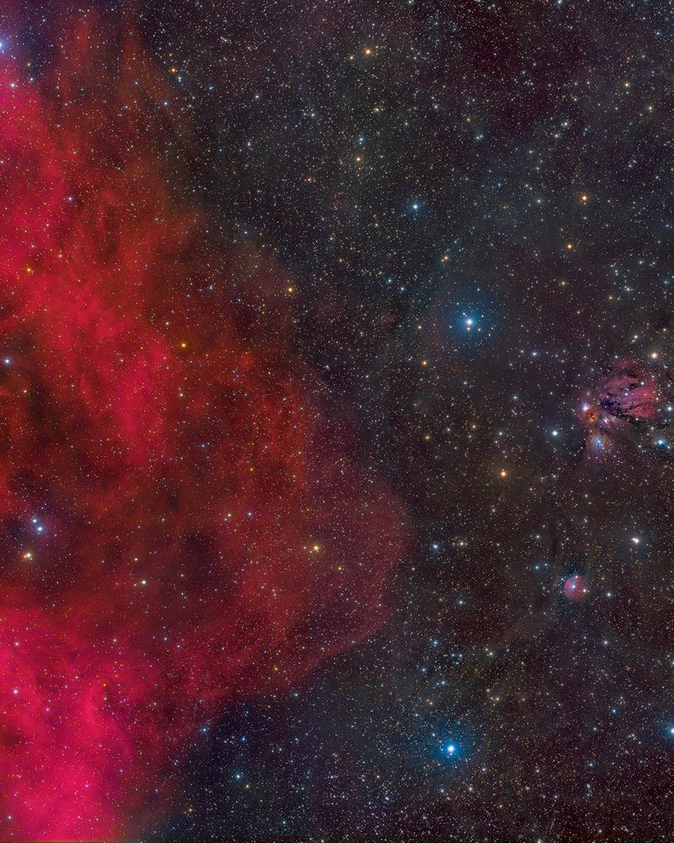 Barnard Stares at NGC 2170