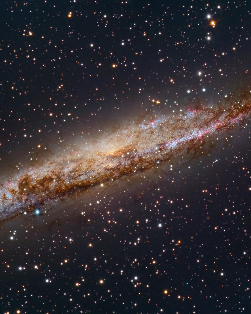 Nearby Spiral Galaxy NGC 4945