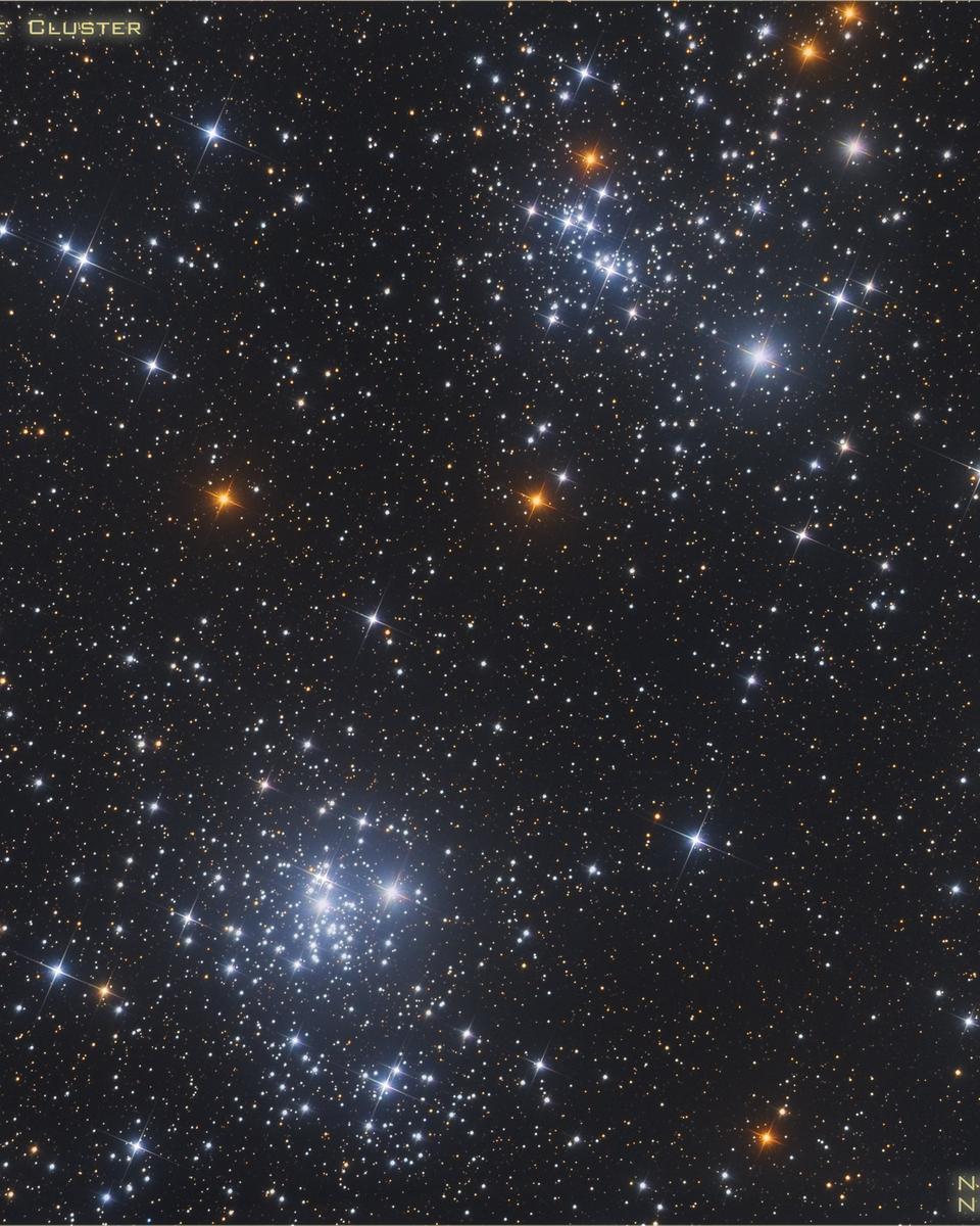 A Double Star Cluster
