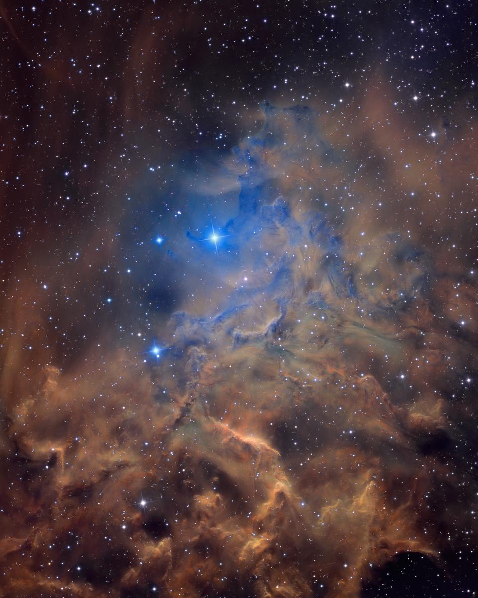 AE Aurigae and the Flaming Star Nebula