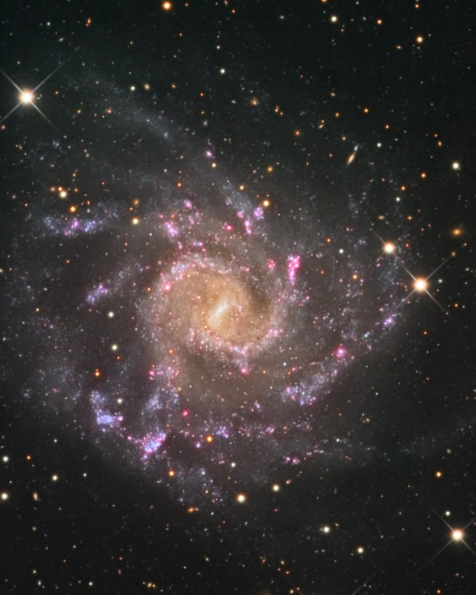 Grand Spiral Galaxy NGC 7424