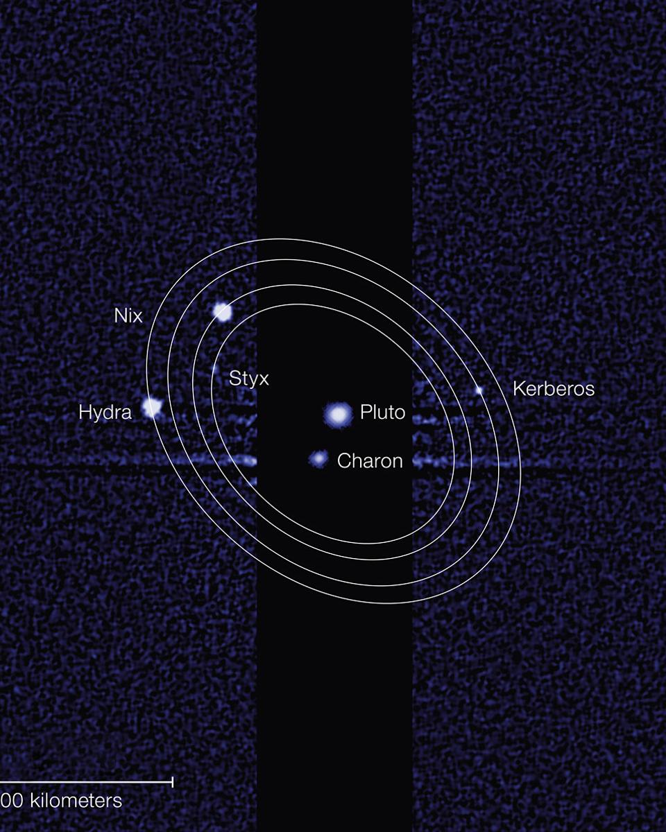 Pluto's Newly Discovered Moons Receive Names