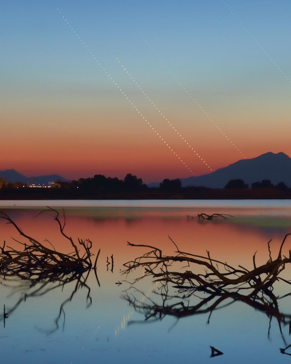 Four Planet Sunset