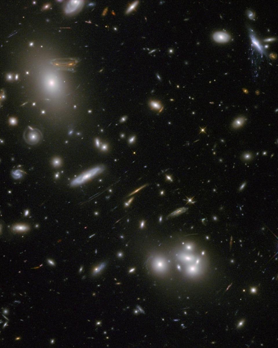 Looking Through Abell 68