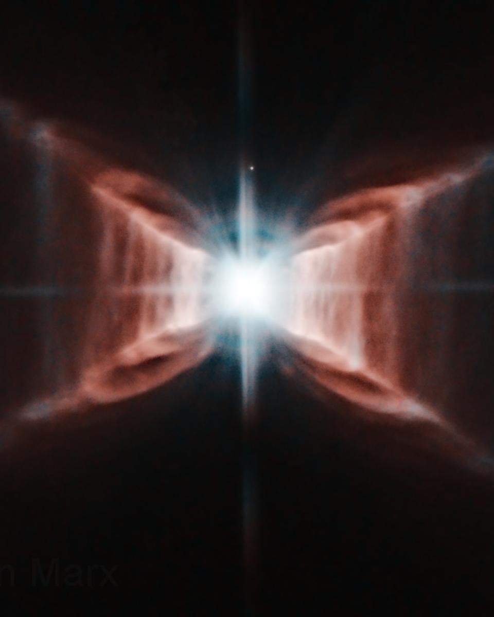 The Red Rectangle Nebula from Hubble