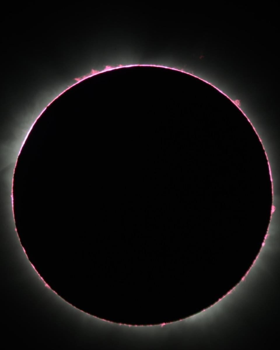 Solar Eclipse from Uganda