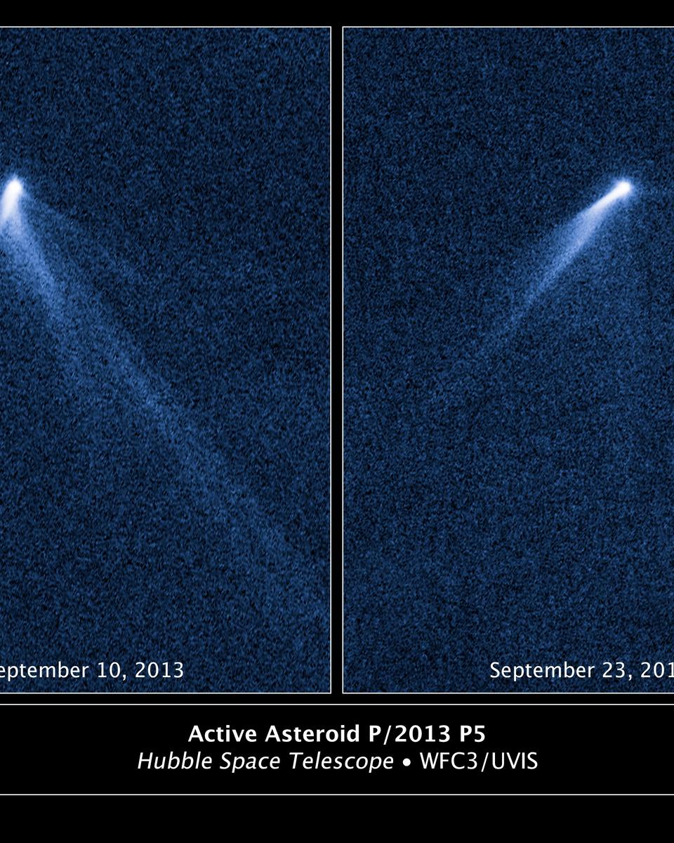 The Unexpected Tails of Asteroid P5