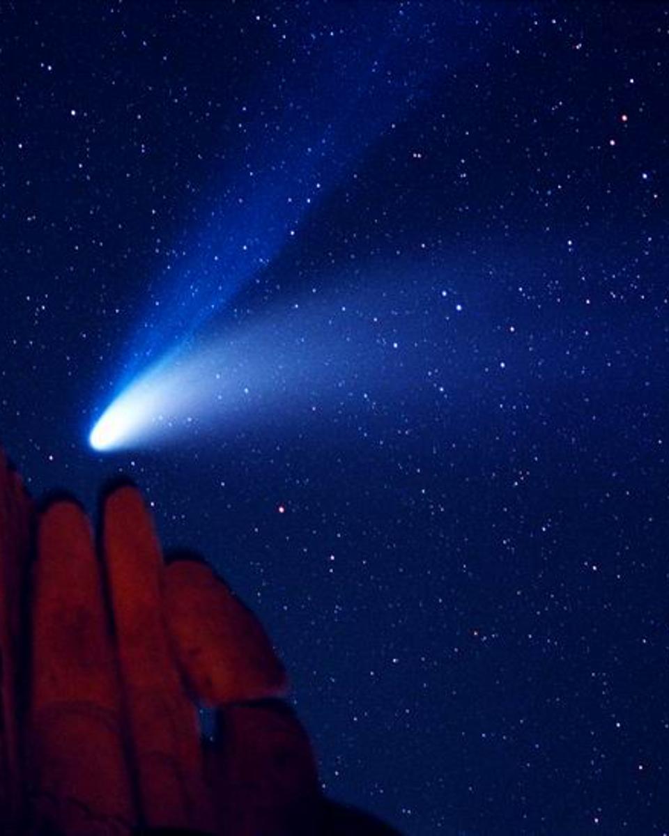 Comet Hale-Bopp Over Indian Cove