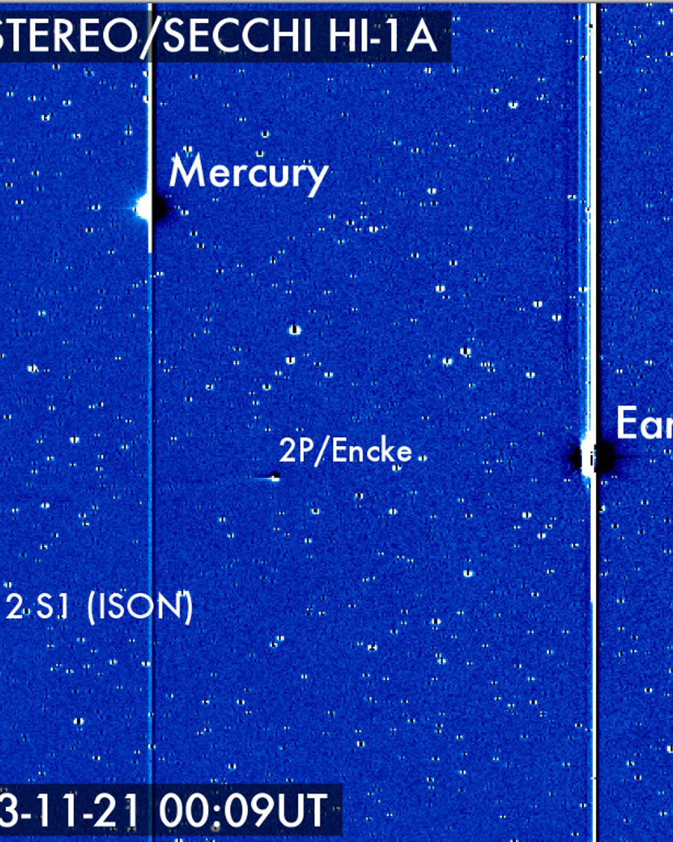 Comet ISON from STEREO