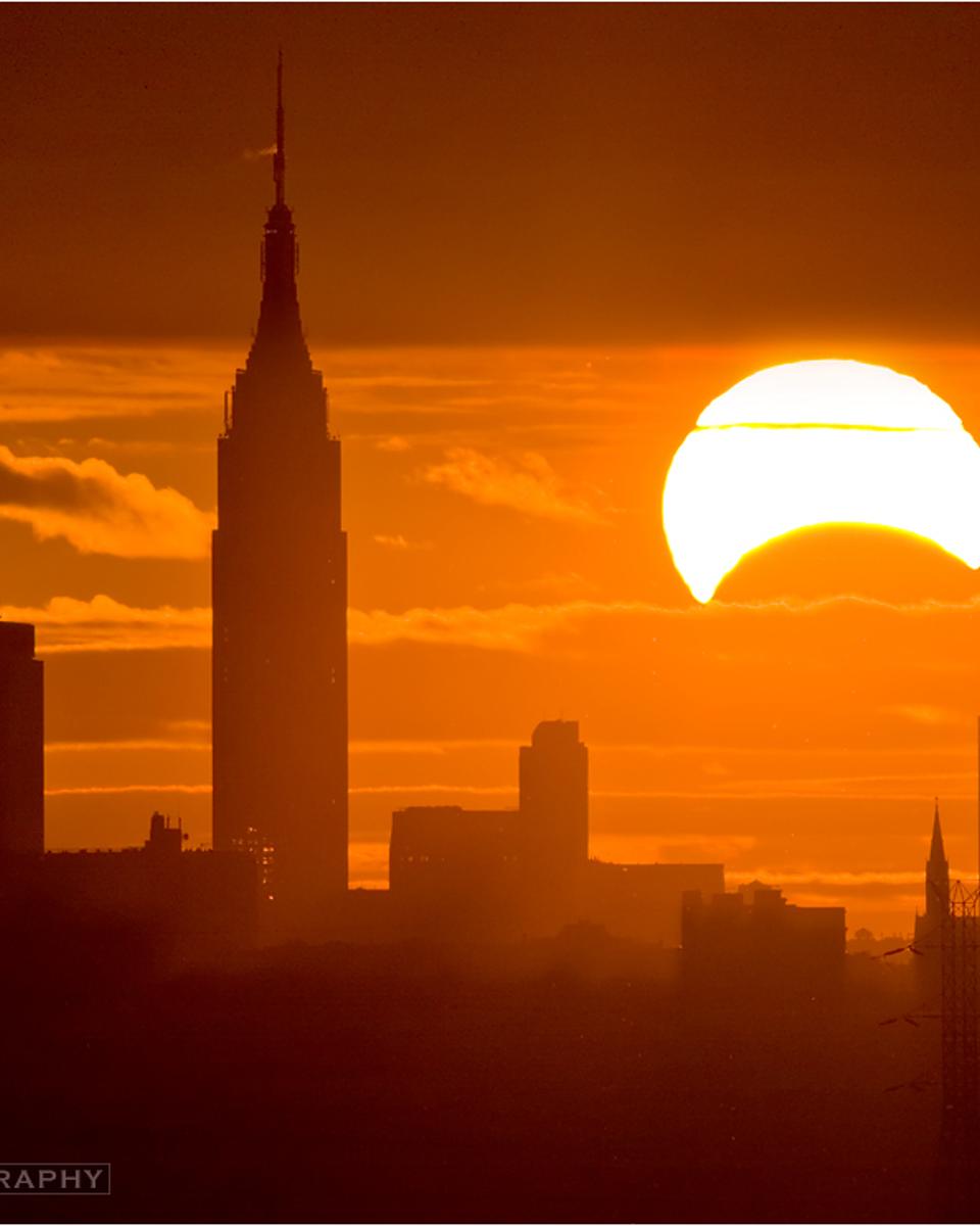 Eclipse Over New York