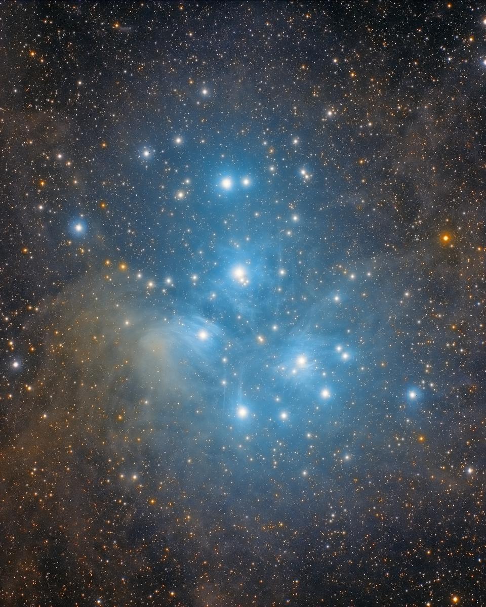 M45: The Pleiades Star Cluster