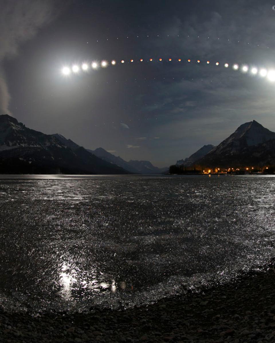 Waterton Lake Eclipse