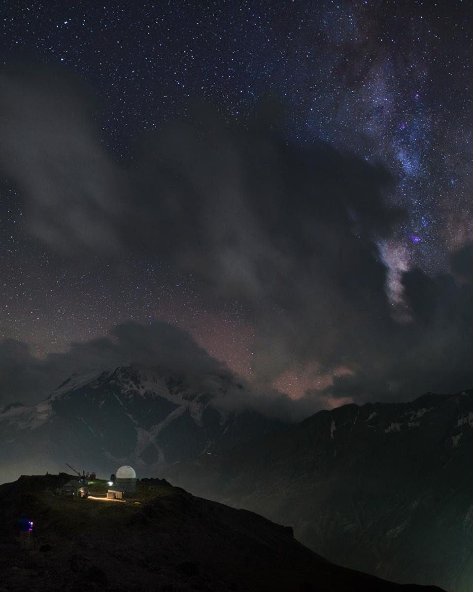 Observatory, Mountains, Universe