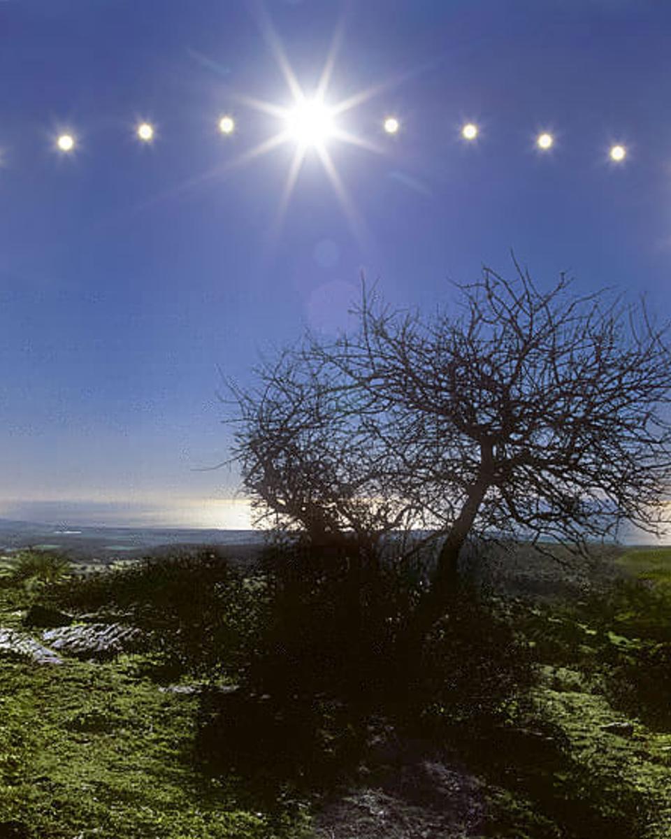 Tyrrhenian Sea and Solstice Sky