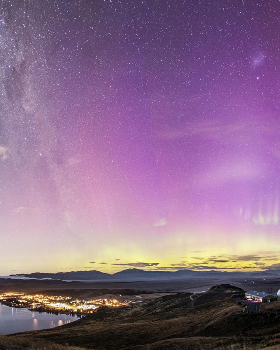 Aurora over New Zealand