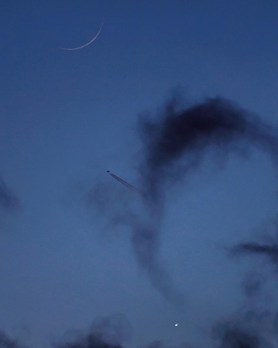 Clouds and Crescents