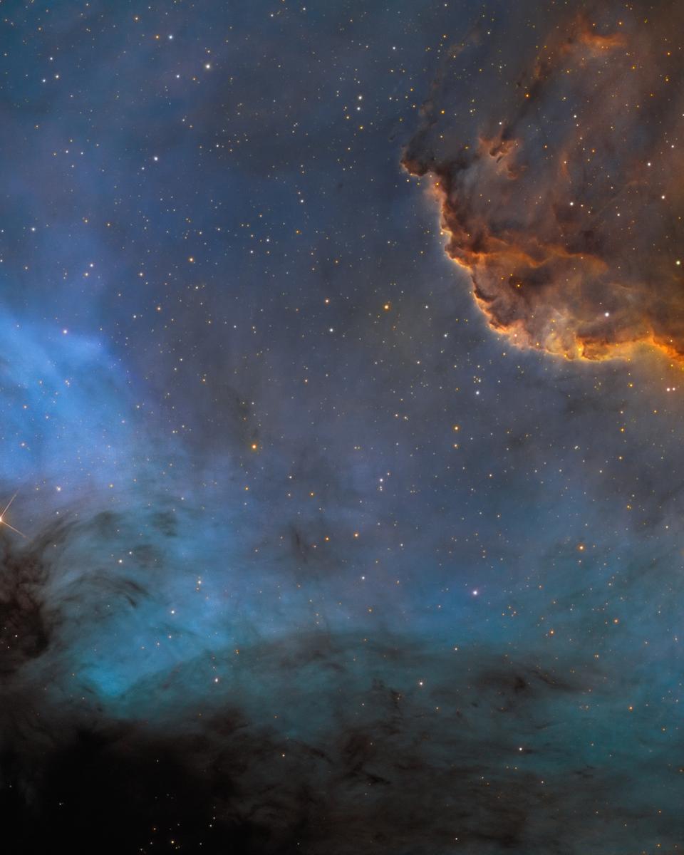 Along the Cygnus Wall