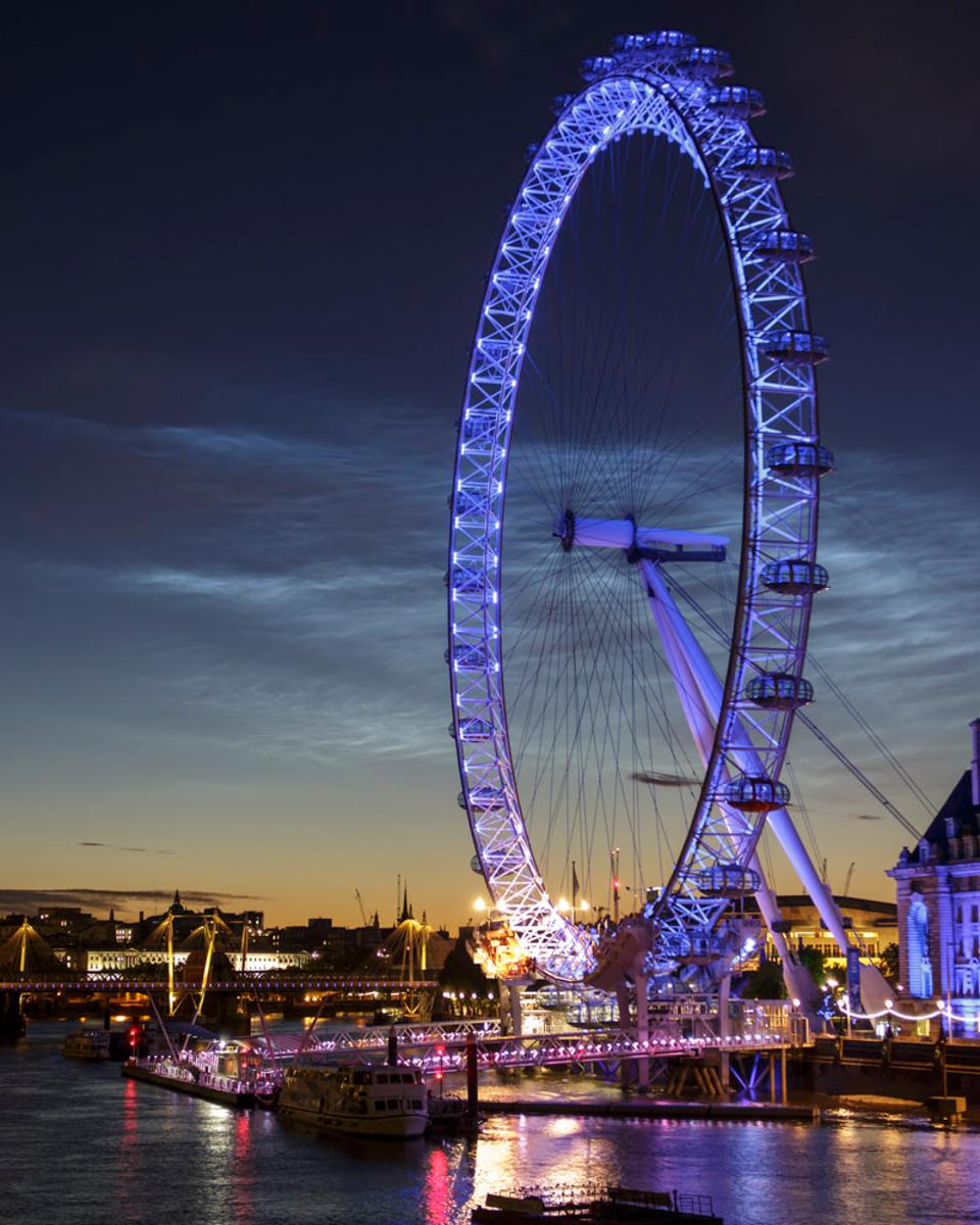 Noctilucent Clouds over London