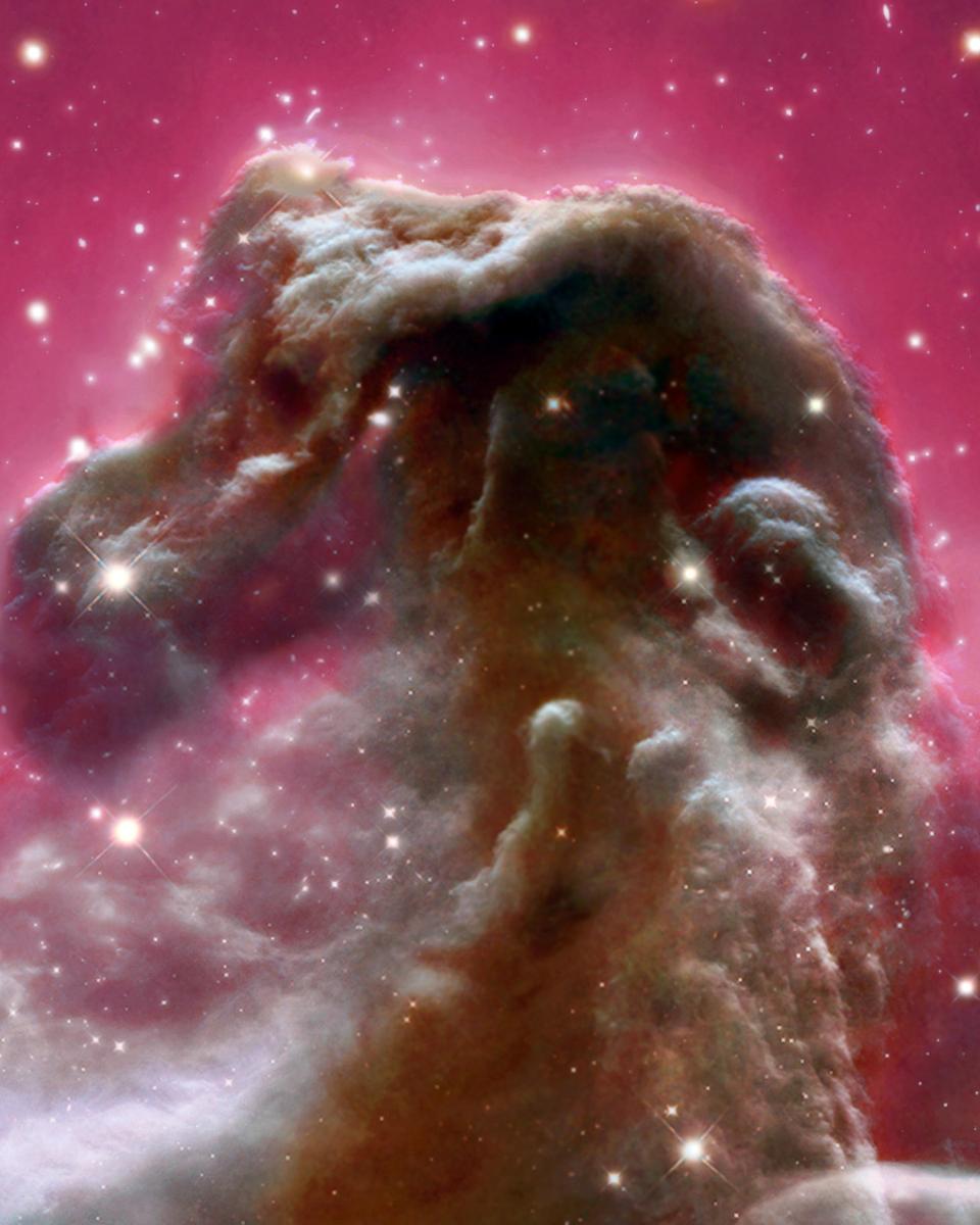 The Horsehead Nebula from Blue to Infrared