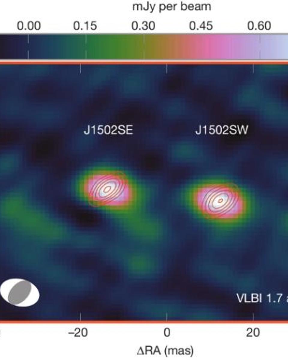 J1502+1115: A Triple Black Hole Galaxy