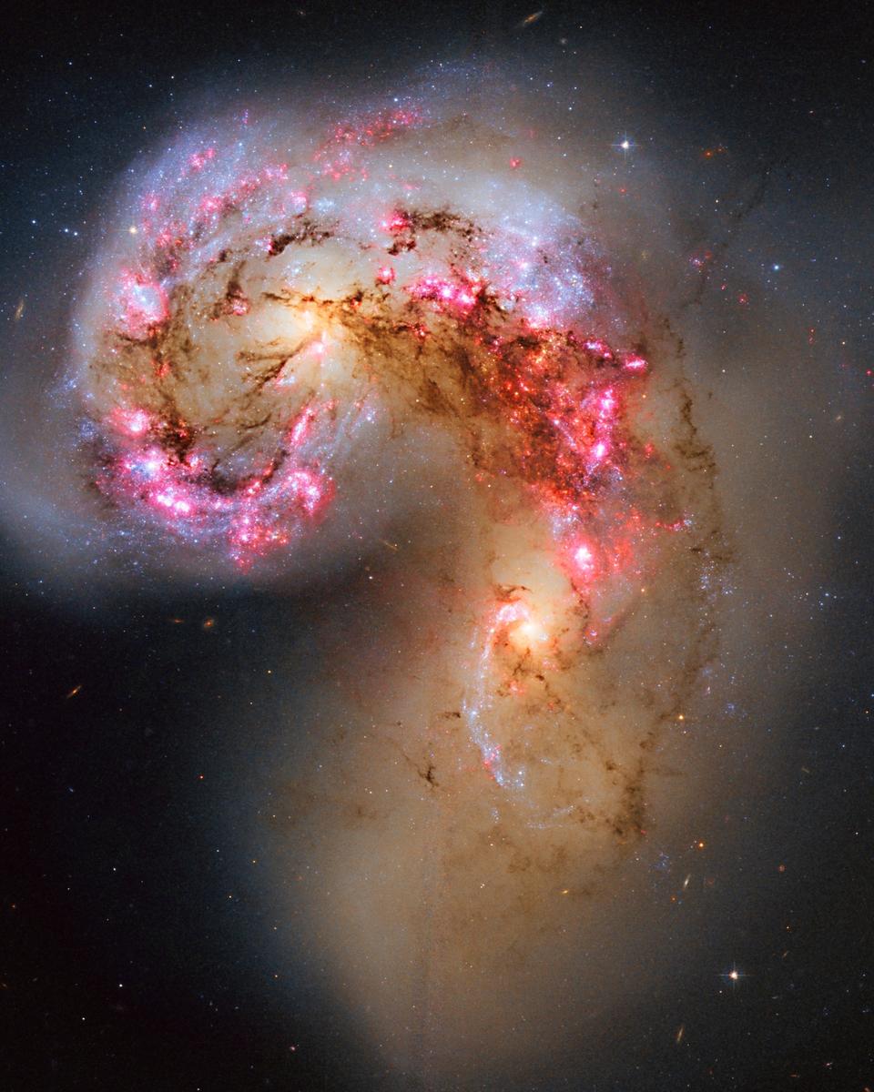 The Antennae Galaxies in Collision