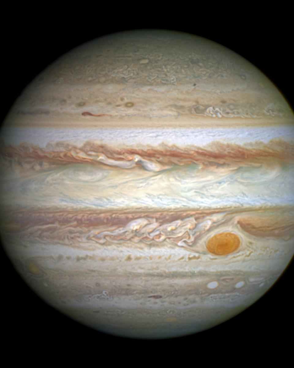 Hubble's Jupiter and the Amazing Shrinking Great Red Spot