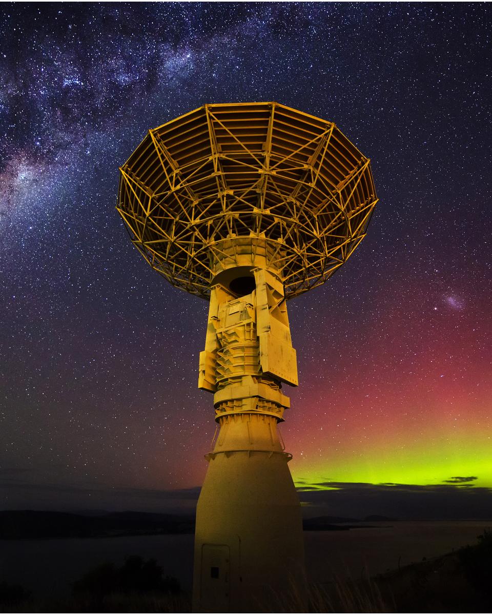 Satellite Station and Southern Skies