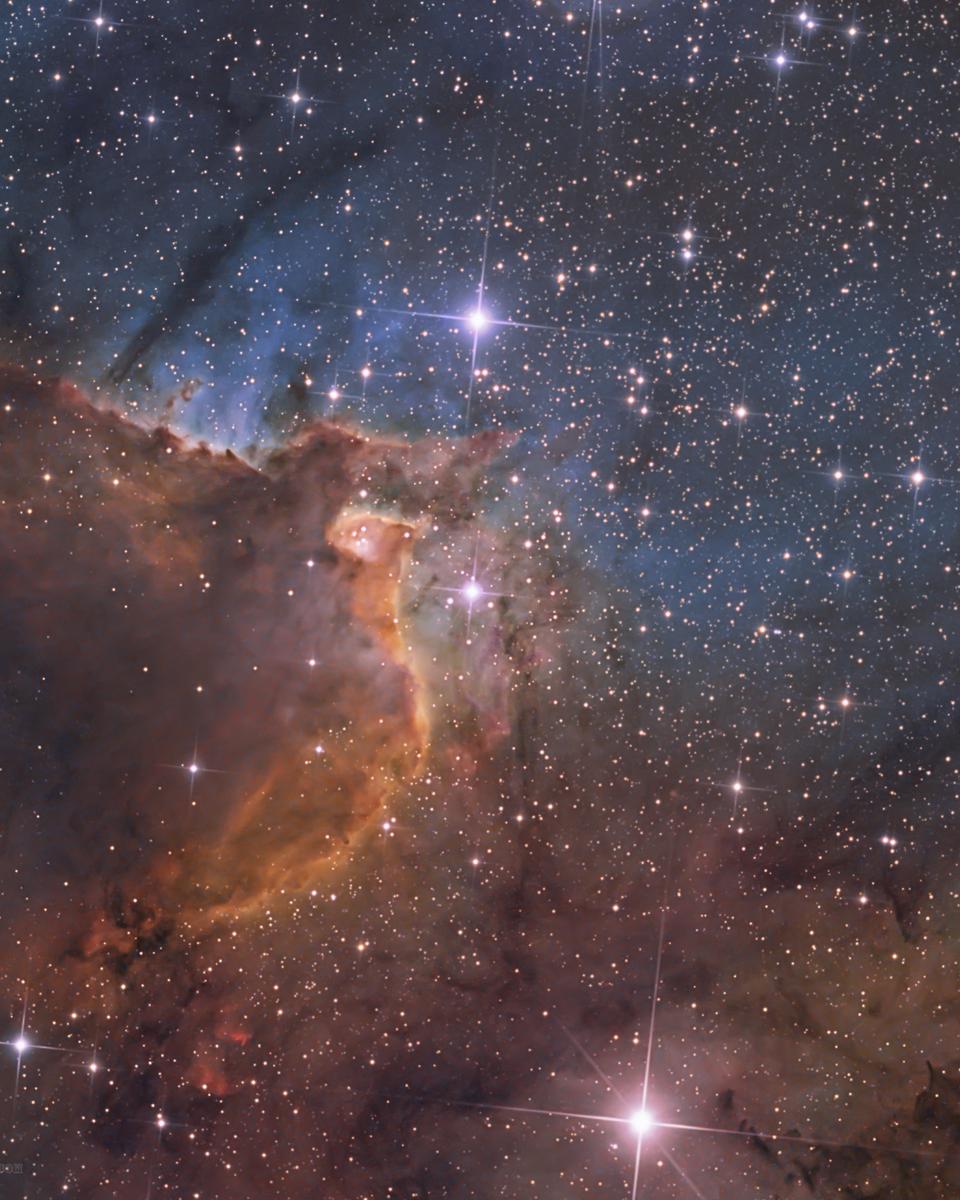 Sh2-155: The Cave Nebula