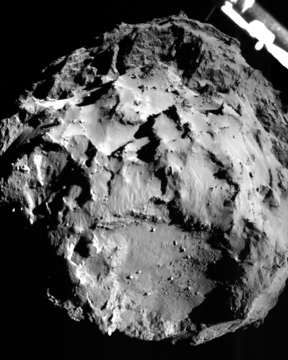 Descent to a Comet