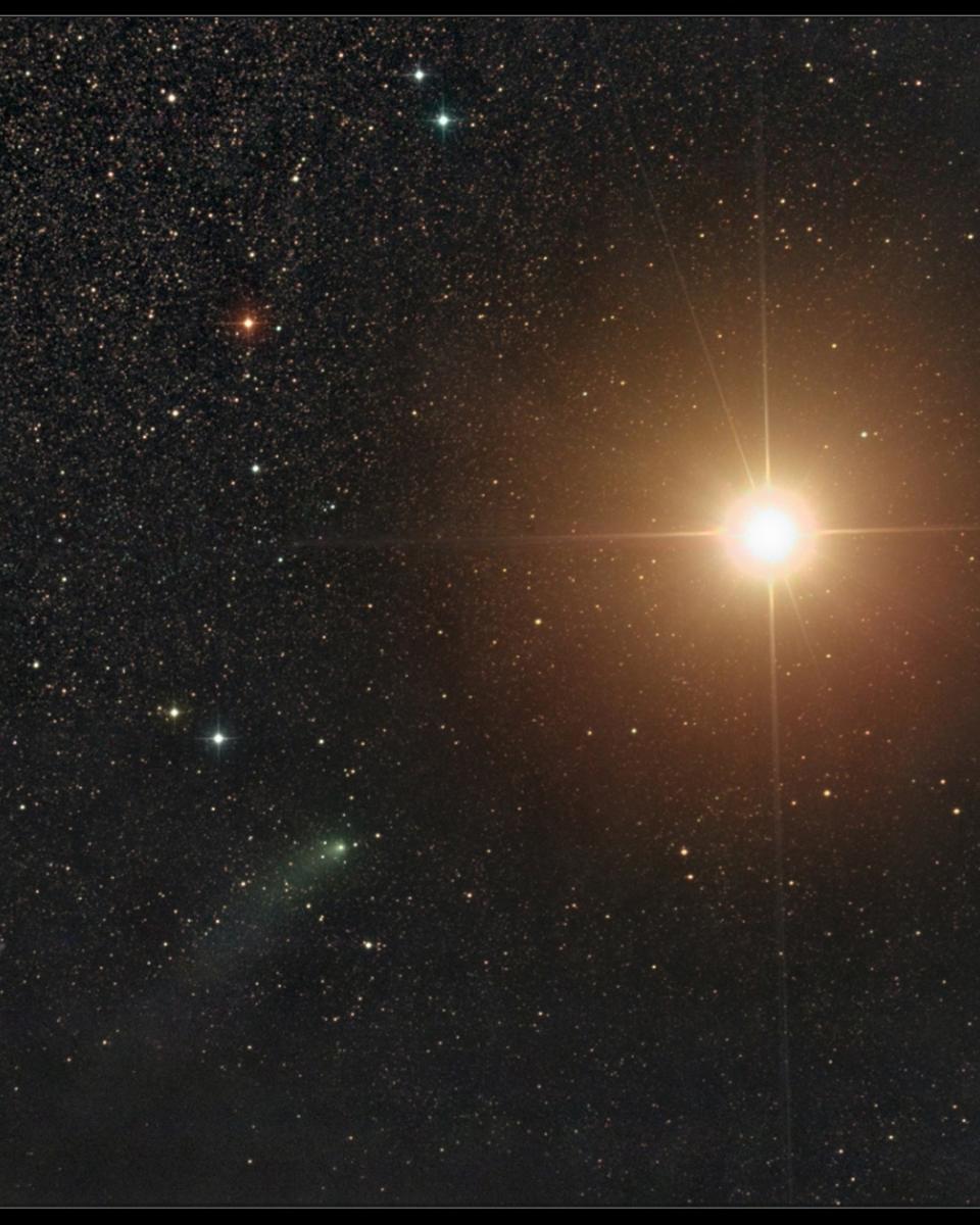 Comet Siding Spring Passes Mars