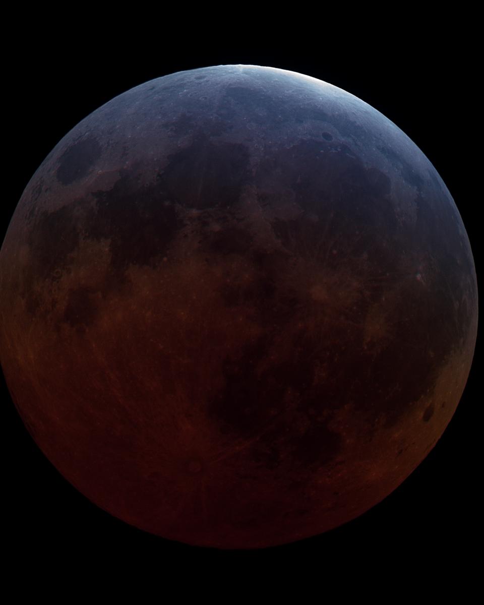 Full Moon in Earth's Shadow