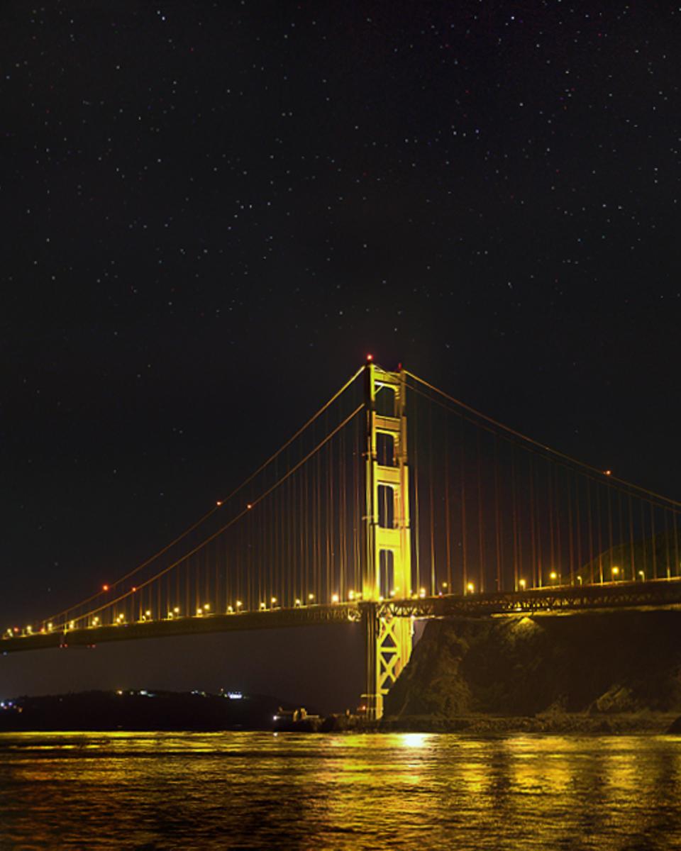 A Golden Gate Eclipse