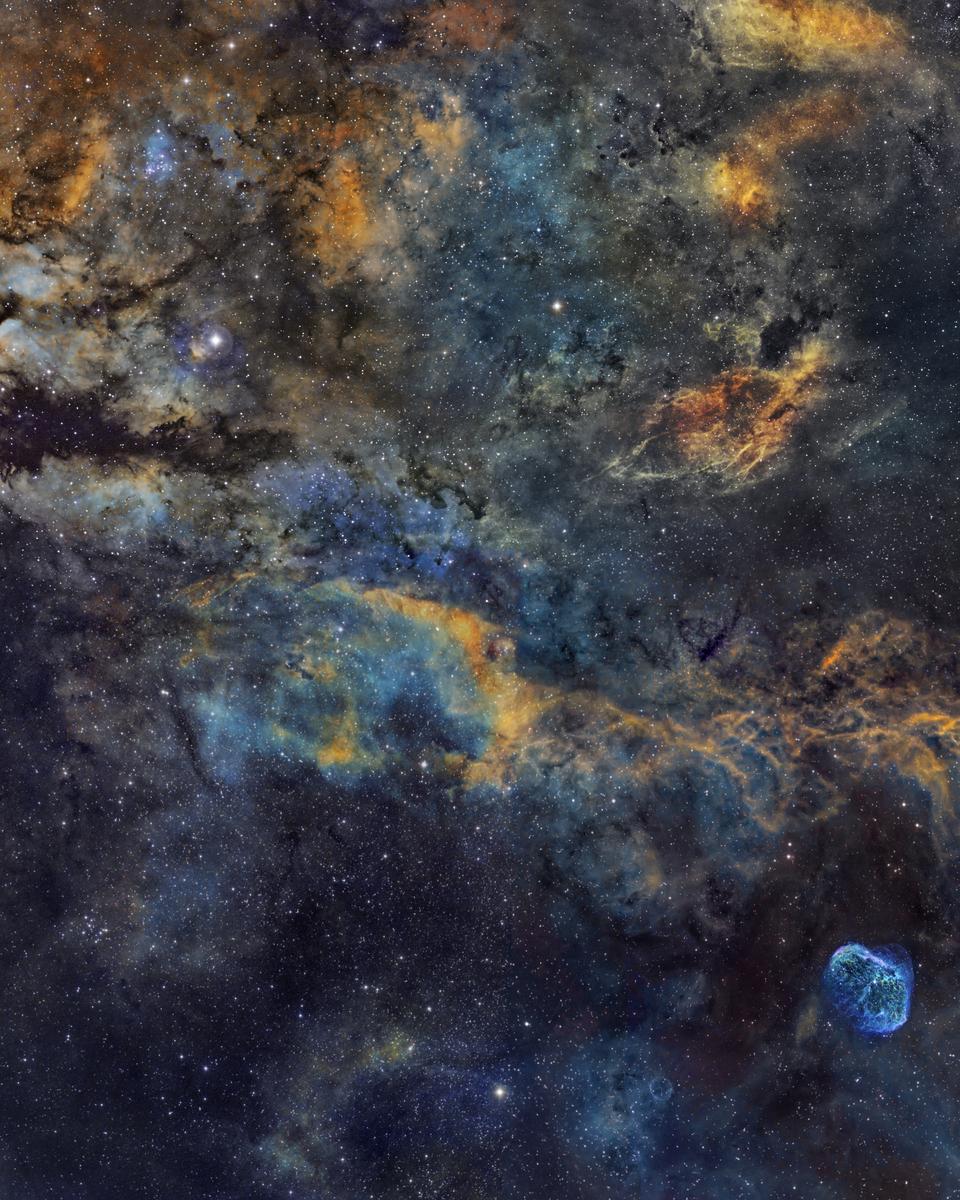 Central Cygnus Skyscape