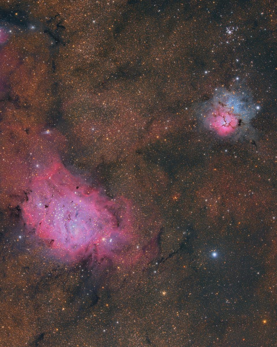 A Sagittarius Triplet