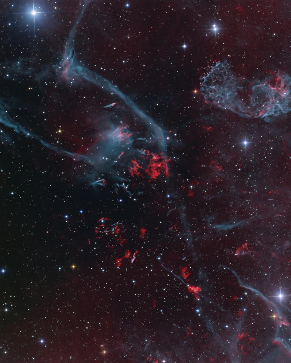 Puppis A Supernova Remnant