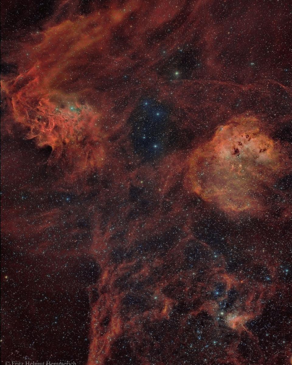 Nebulae in Auriga