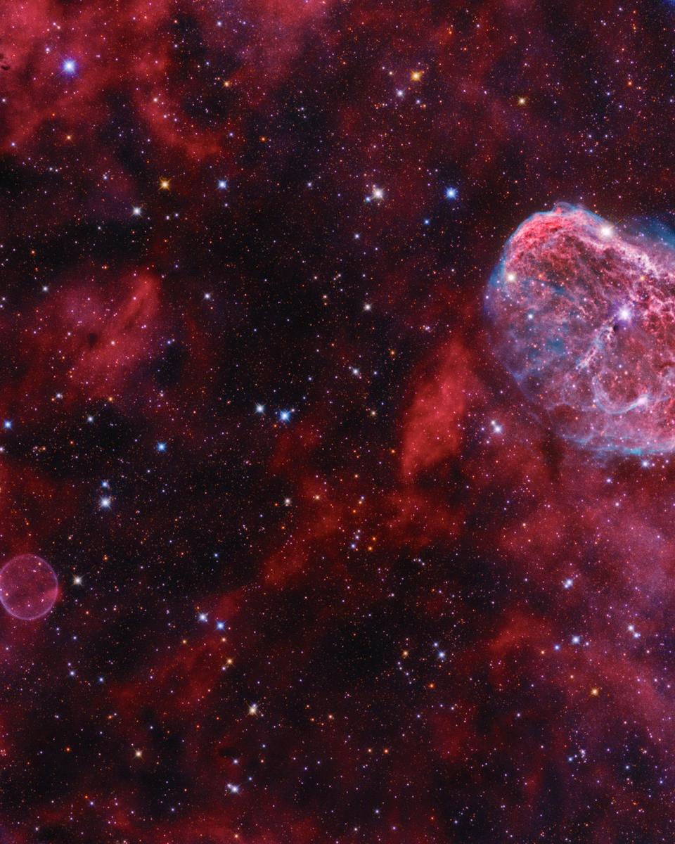 Cygnus: Bubble and Crescent