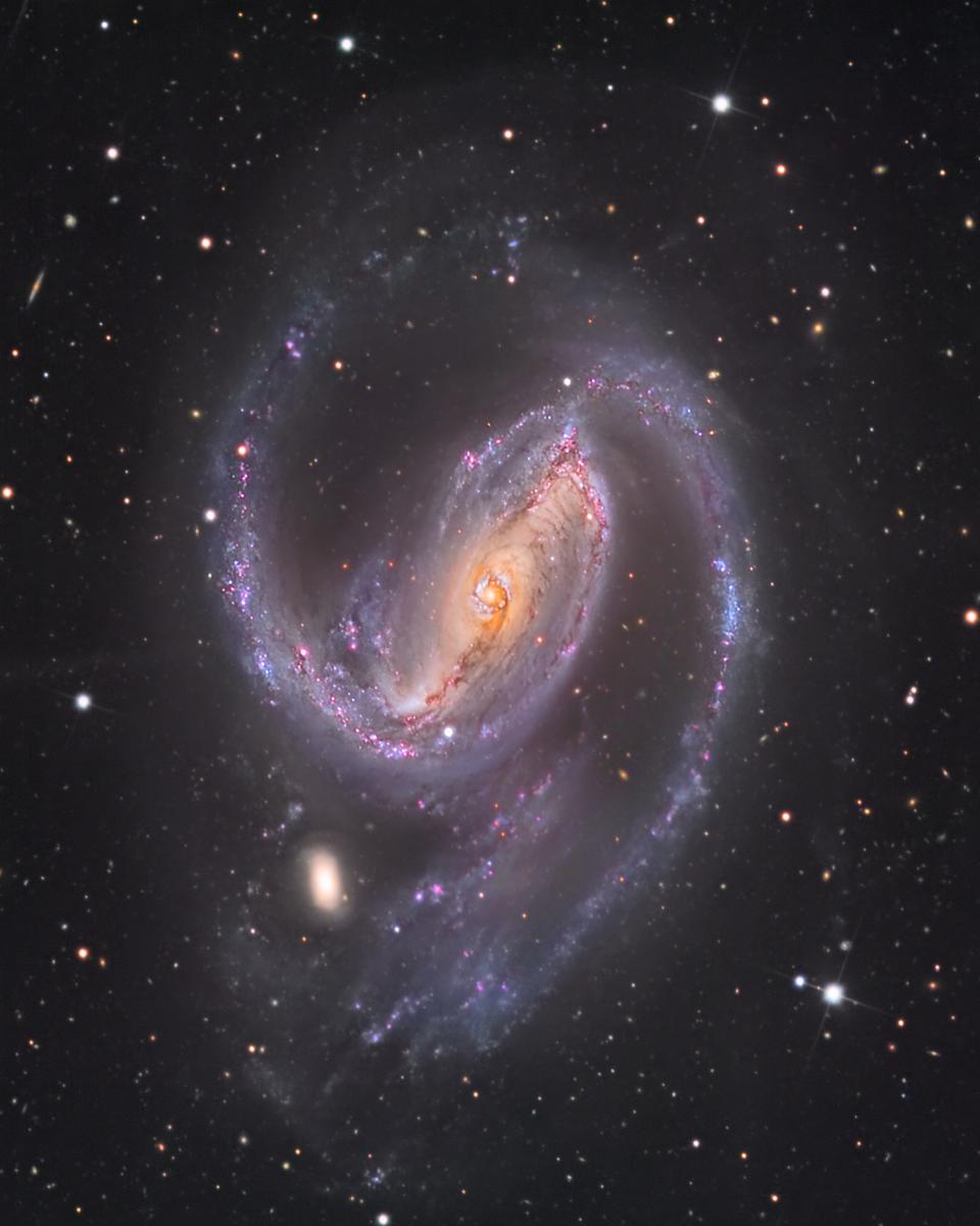 In the Arms of NGC 1097