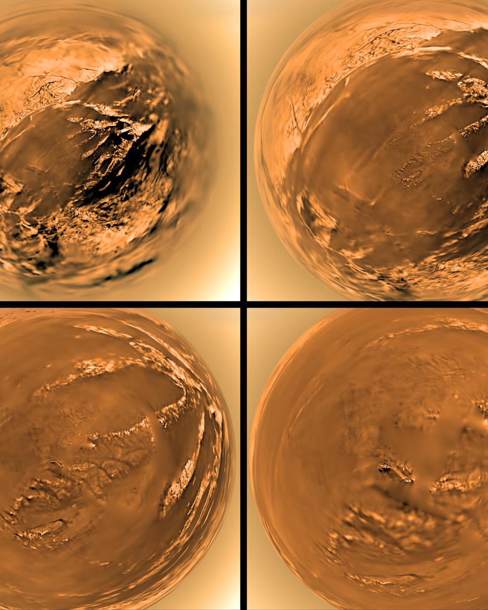Huygens Lands on Titan