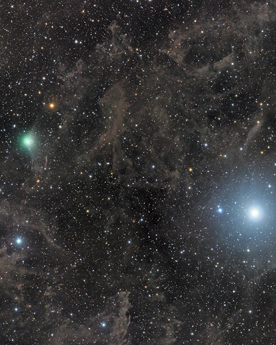 Polaris and Comet Lovejoy