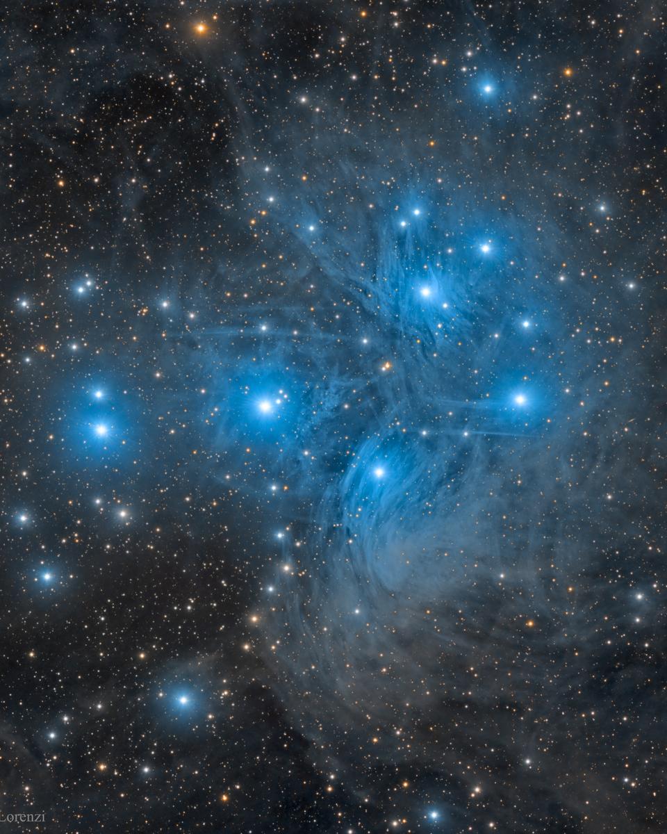 M45: The Pleiades Star Cluster