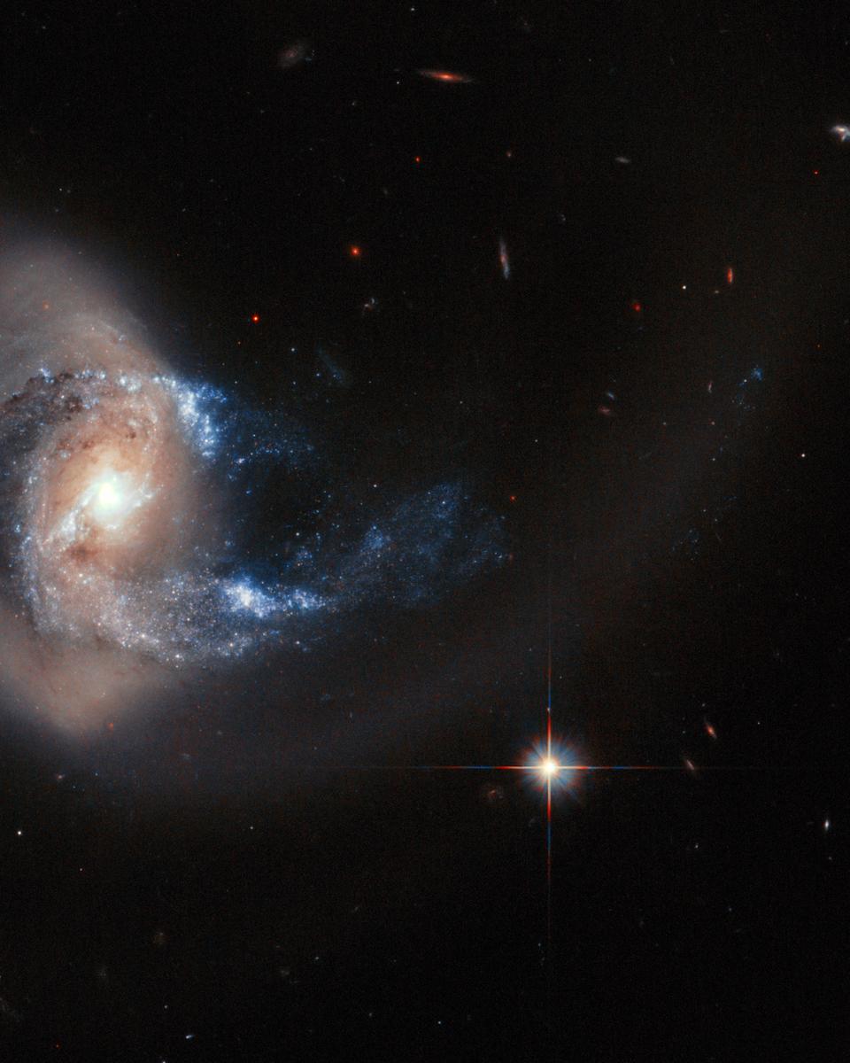 Galaxy NGC 7714 After Collision
