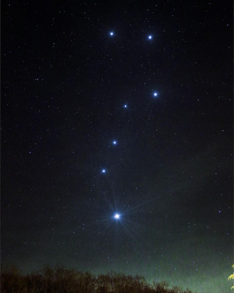The Big Dipper Enhanced