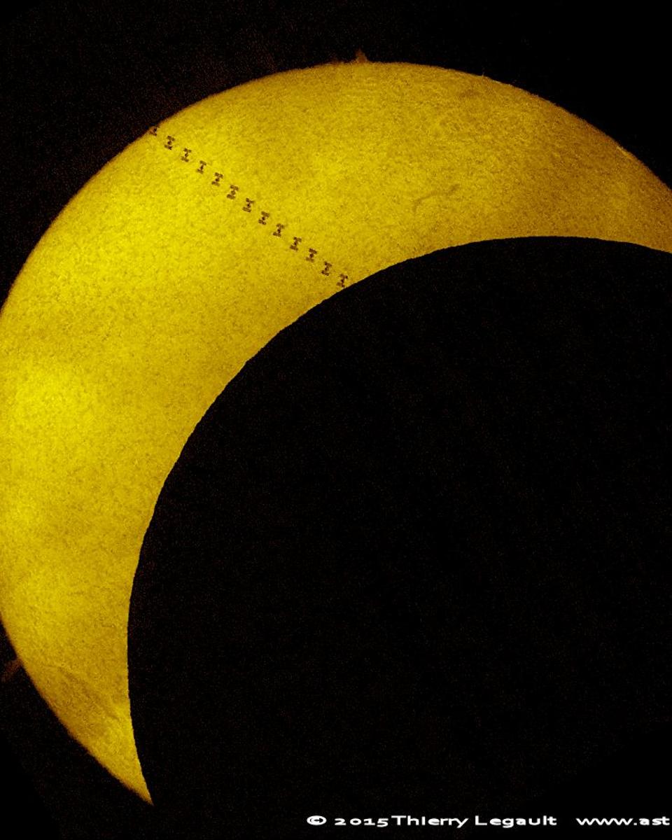 A Double Eclipse of the Sun