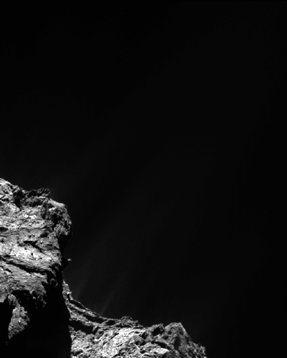 A Sudden Jet on Comet 67P