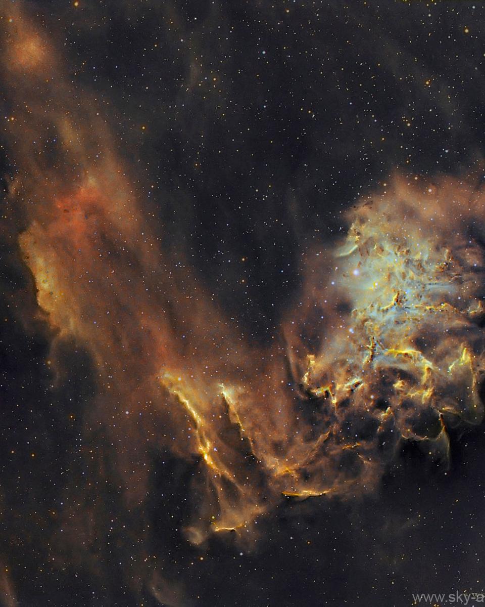 AE Aurigae and the Flaming Star Nebula