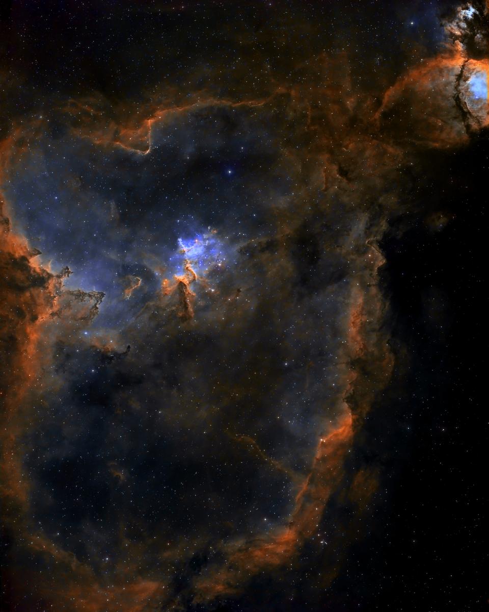 Bright from the Heart Nebula