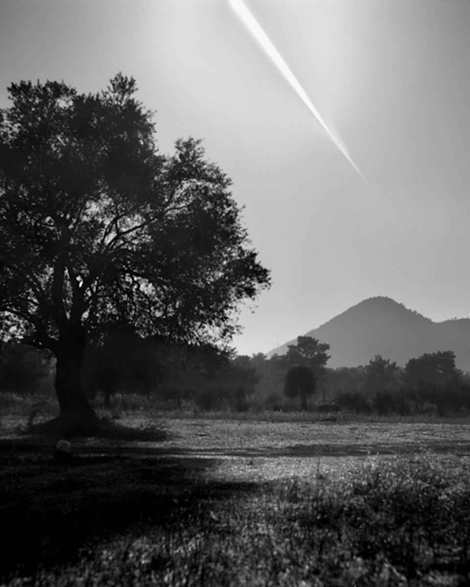 The Moon Entering Earth's Shadow