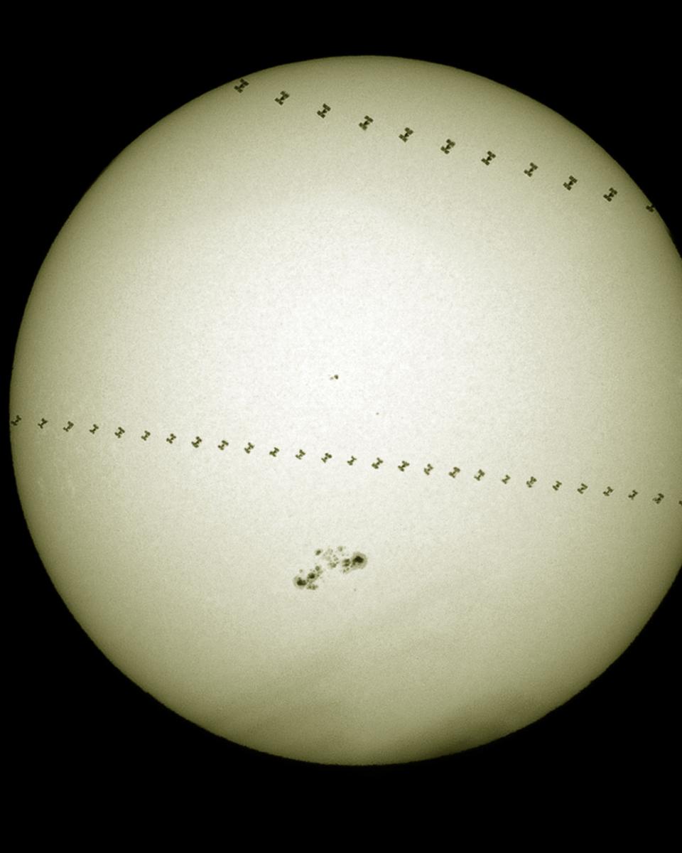 ISS Double Transit