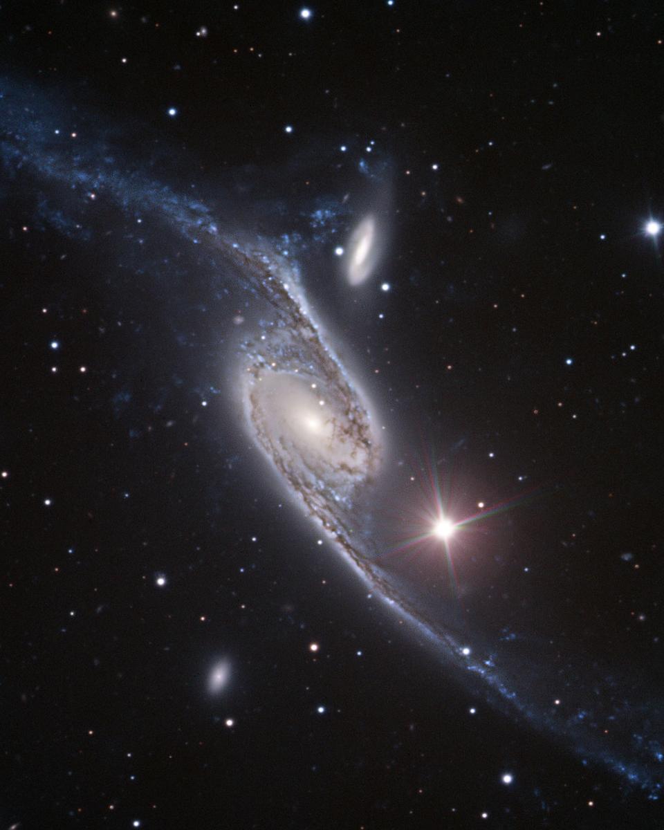 NGC 6872: A Stretched Spiral Galaxy